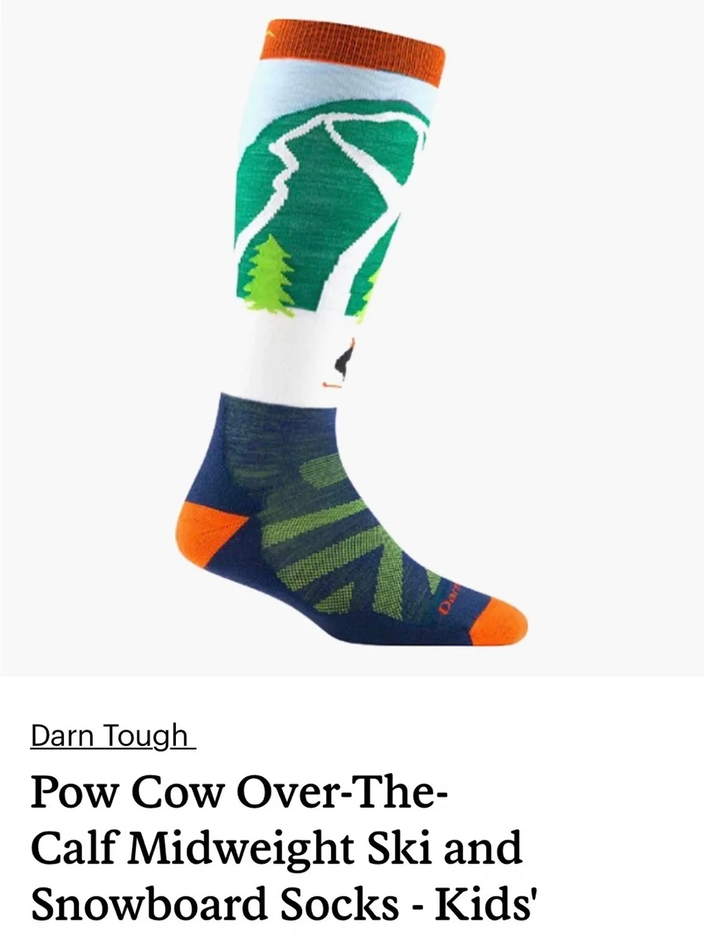 Darn Tough Kids Ski Socks
